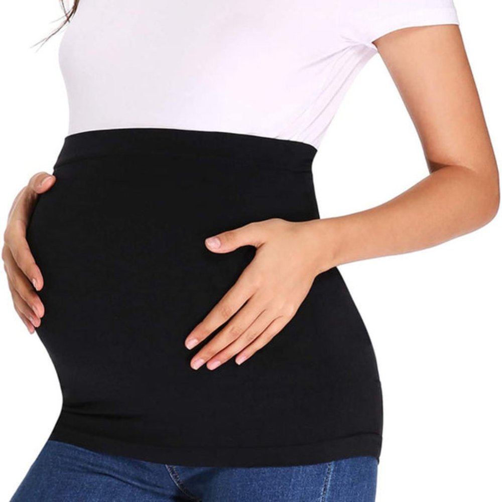 Maternity Two Tummy Sleeves WHITE AND GRAY ONLY